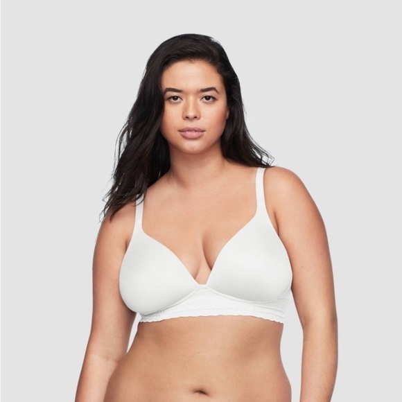 Simply Perfect by Warner's Women's
Supersoft Lace Wirefree Bra - White 40C - Picture 1 of 5